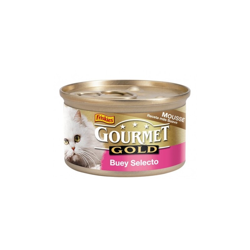 Gourmet gold Buey selecto 85 gr,  (a 0.68€ lata)